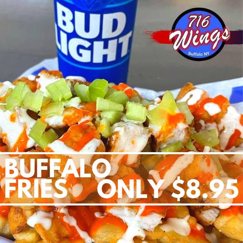 Buffalo fries with ranch